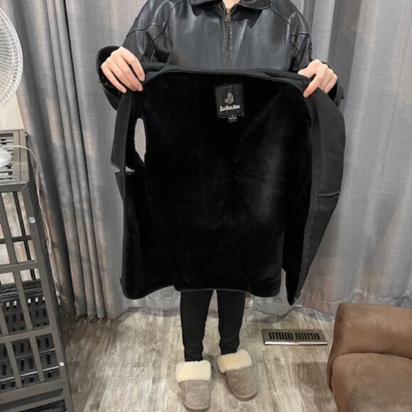 Black Leather Jacket - Picture 3 of 3